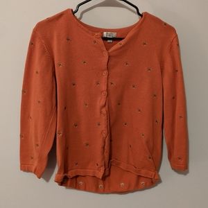 Vintage Fall Midi Cardigan